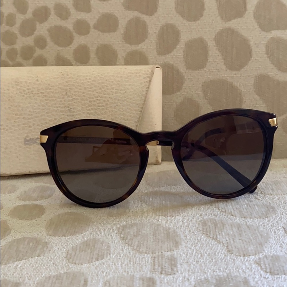 Michael Kors Sunglasses and Case. MK Adrianna III